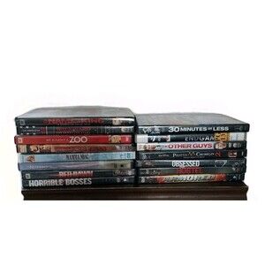 Lot Of 15 DVDs Movies Assorted - Some NEW - See Description - Action - Comedy